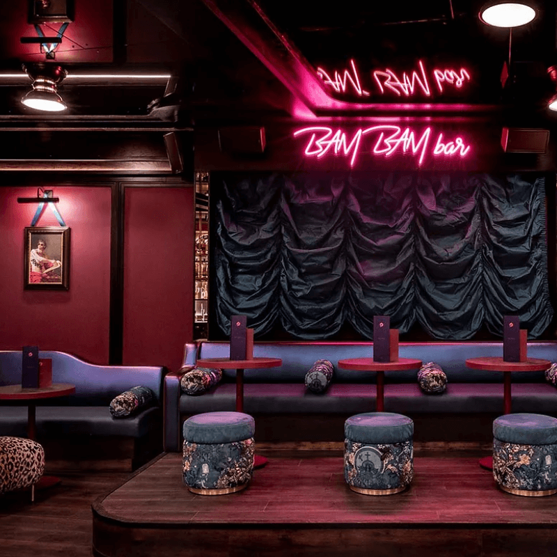Bam karaoke banquette seat