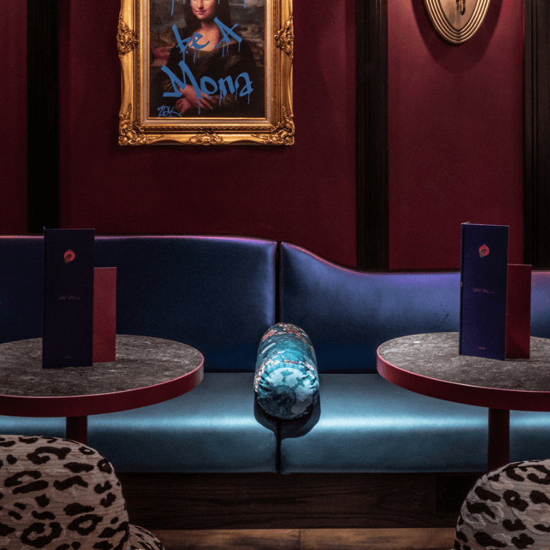 bam rise and fall back banquette seat
