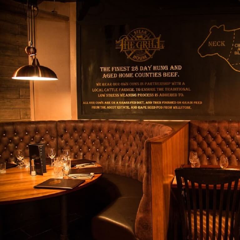 Banquette Seating In A Pub