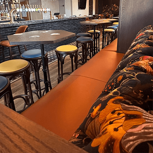 Banquette Seating In A Hotel