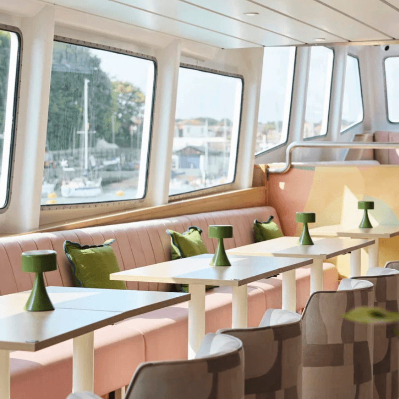 Carlin Boat Bench Seating