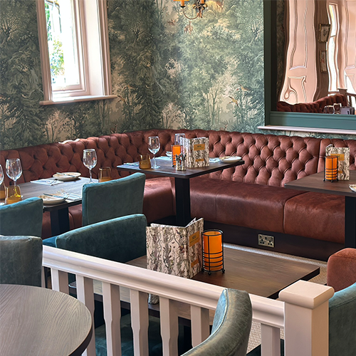 Moorhill House Banquette Seating