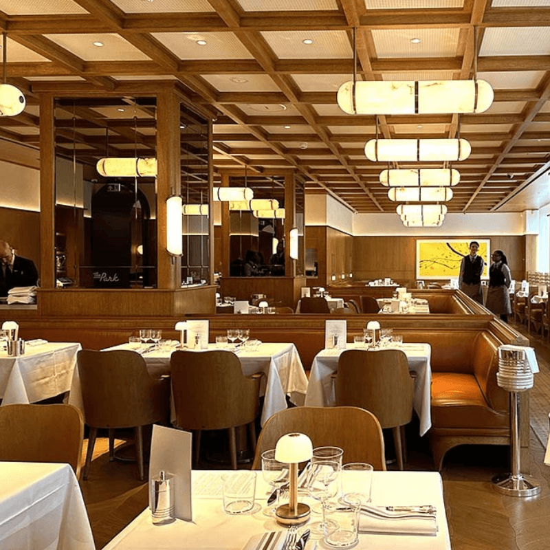 The Park Queensway London banquette seating