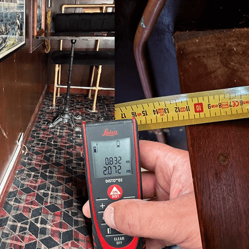 Measuring Up For New seating