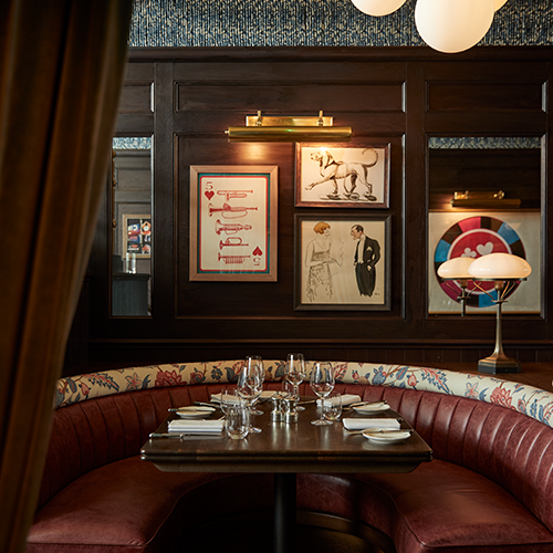 Aroma Leather Booth Seating