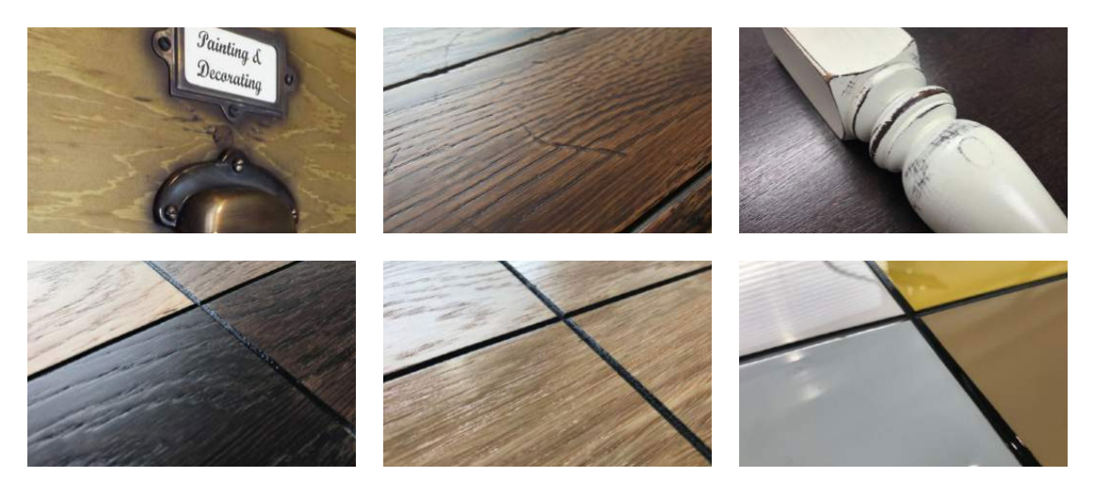 Bespoke table top finishes