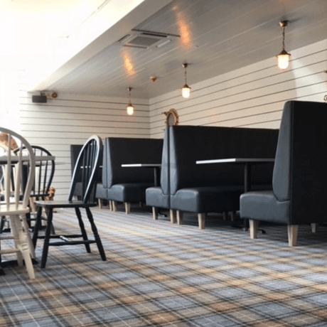 Booth Seating in Restaurant