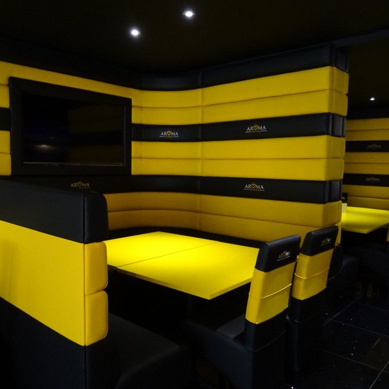 Four Horizontal Back Seating Restaurant Fit Out 4