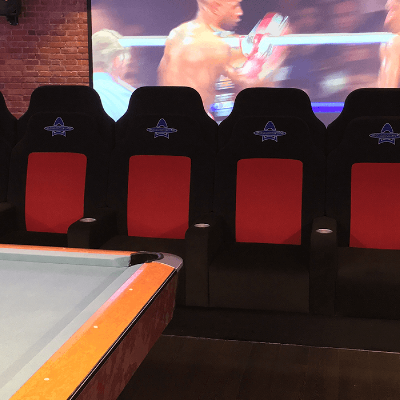Bespoke Sports Bar Seating