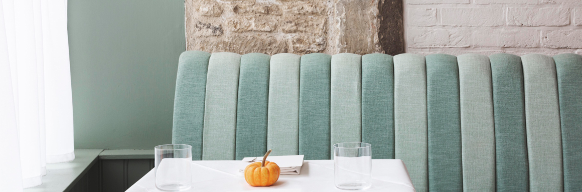 Fluting Styles for Atlas Banquette Seating